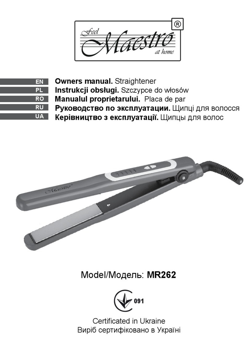 Maestro MR262 owner's manual