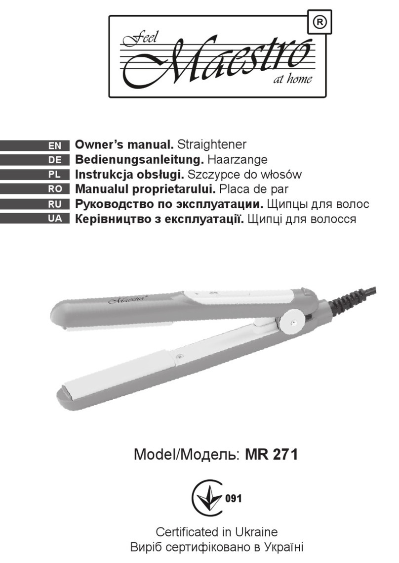 Maestro MR 271 owner's manual