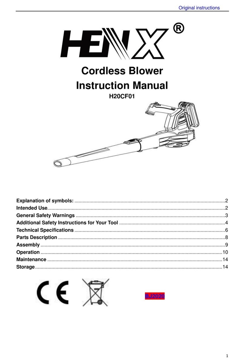 HENX H20CF01 instruction manual