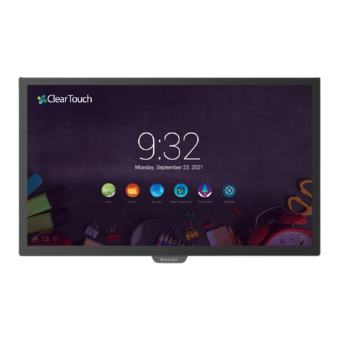 Clear Touch 7000XE Series User manual