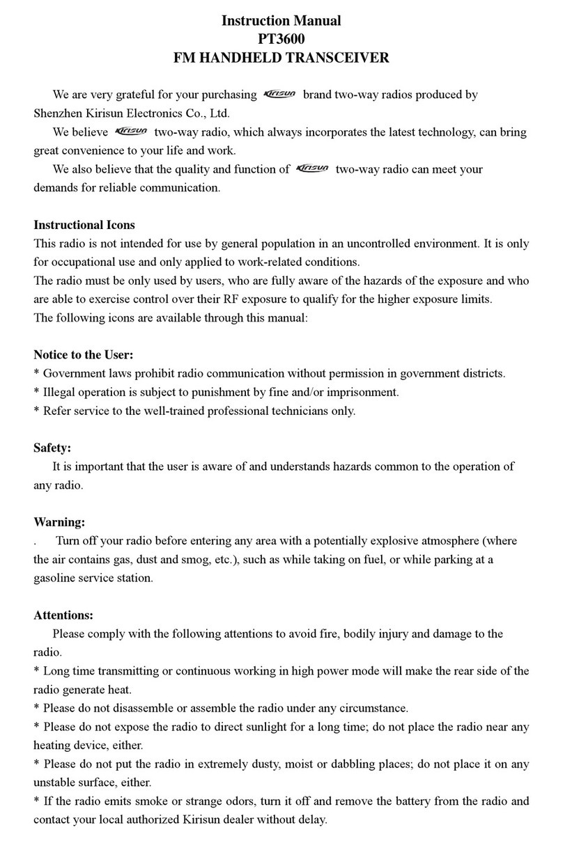Kirisun PT360002 User manual