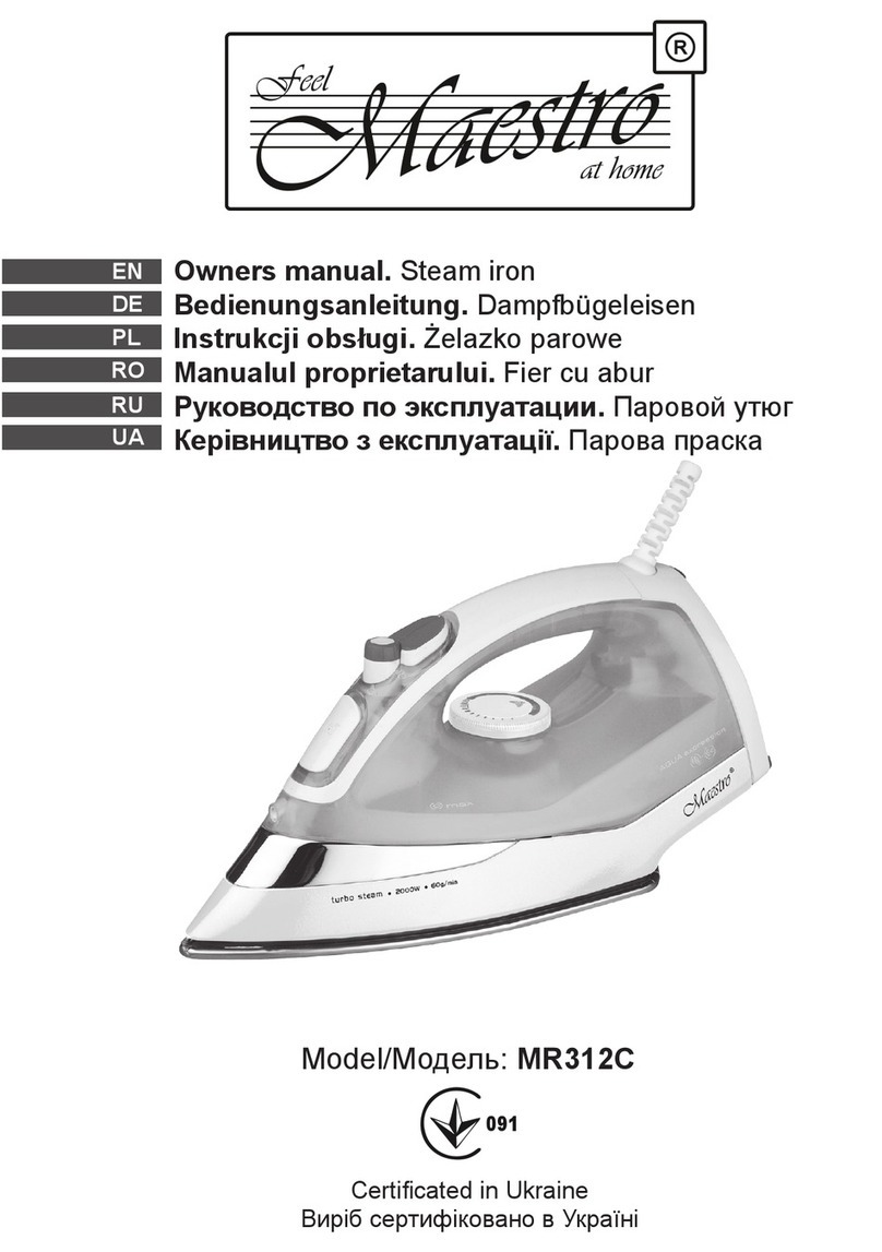 Maestro MR312C owner's manual