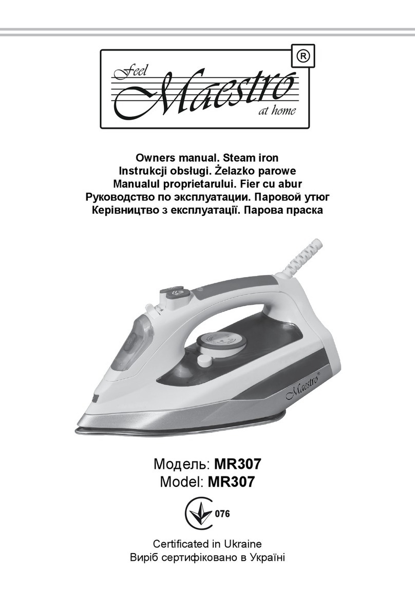 Maestro MR307 owner's manual