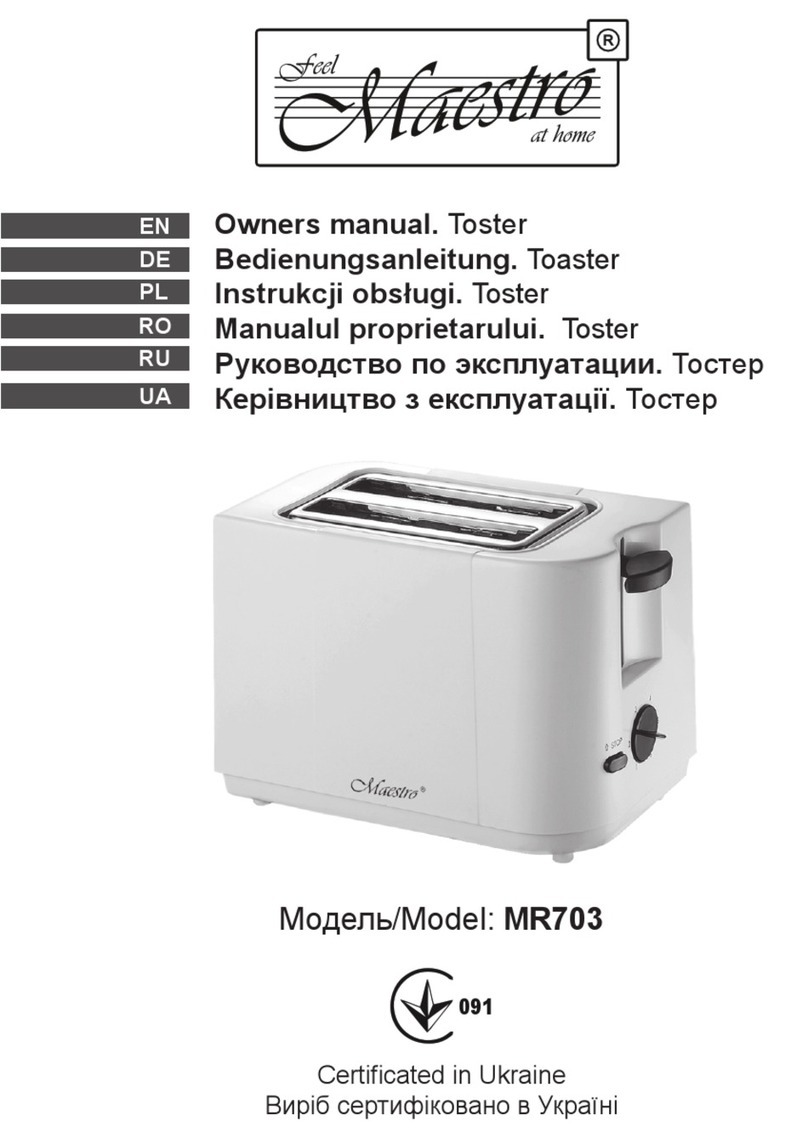 Maestro MR703 owner's manual