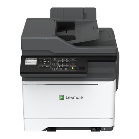 Lexmark CX522 User manual