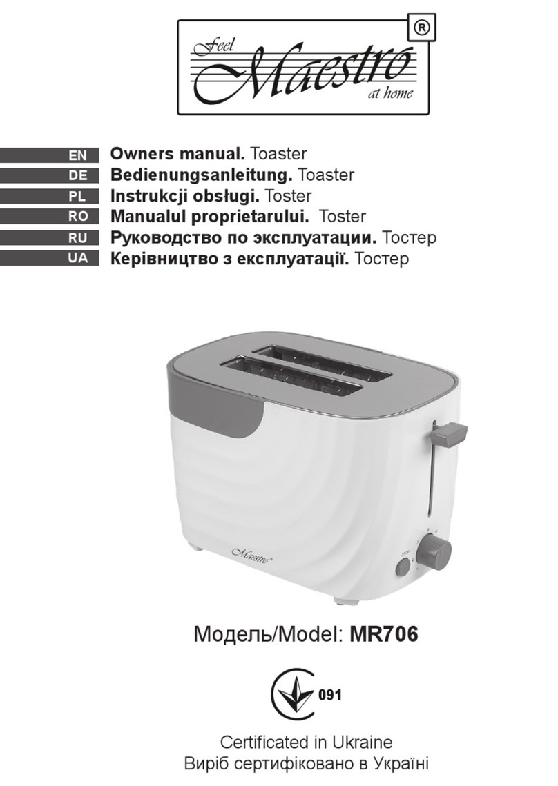 Maestro MR706 owner's manual