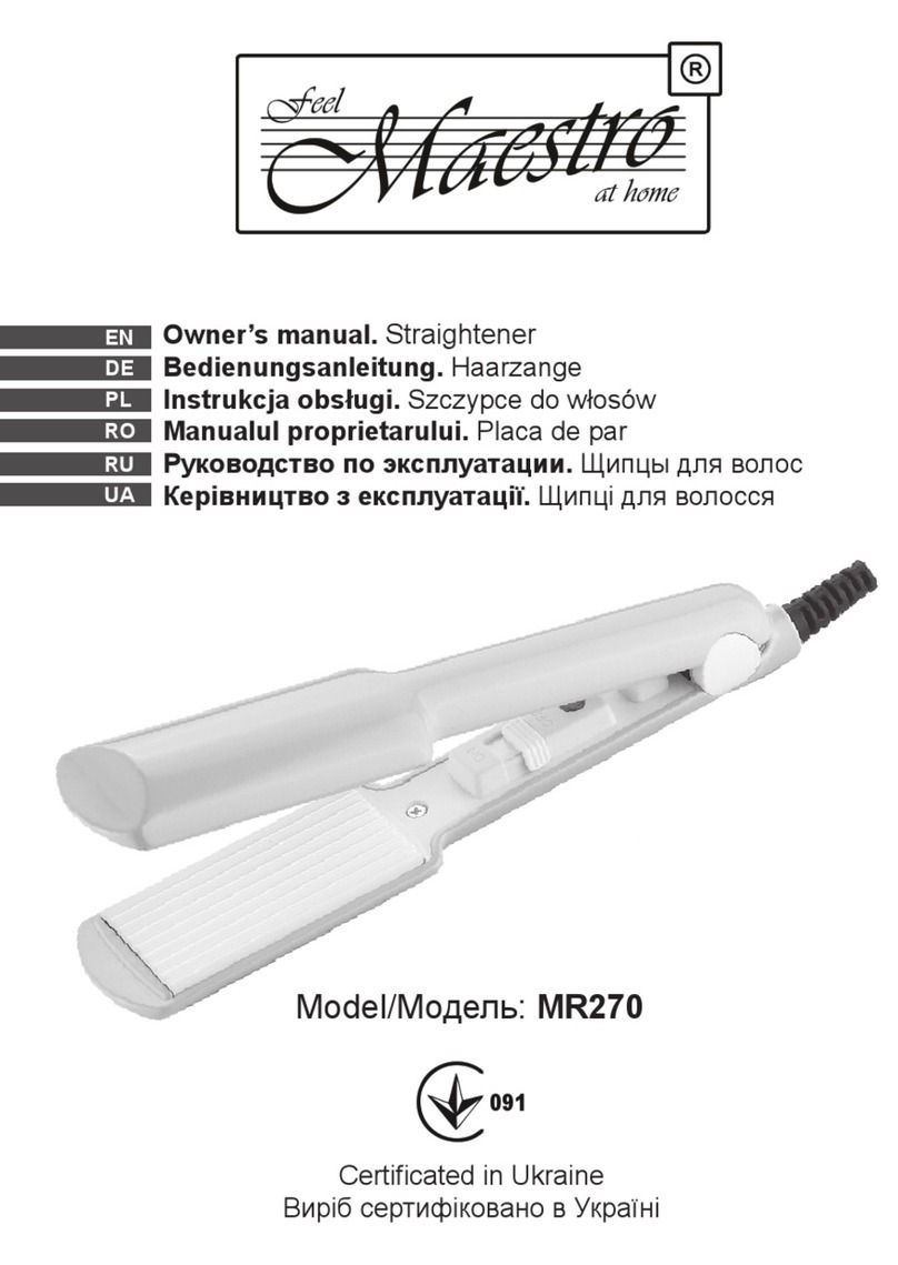 Maestro MR270 owner's manual