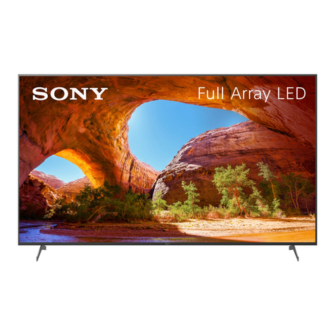 Sony BRAVIA KD-85X91J User manual