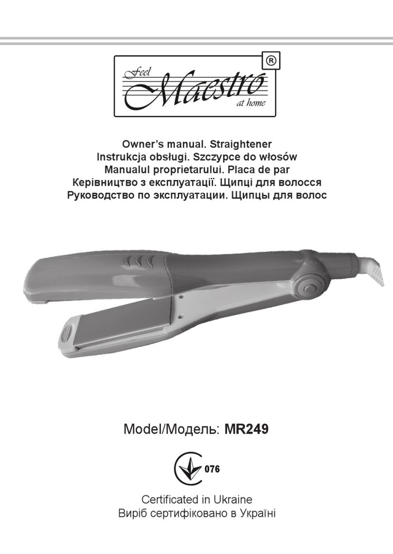 Maestro MR249 User manual