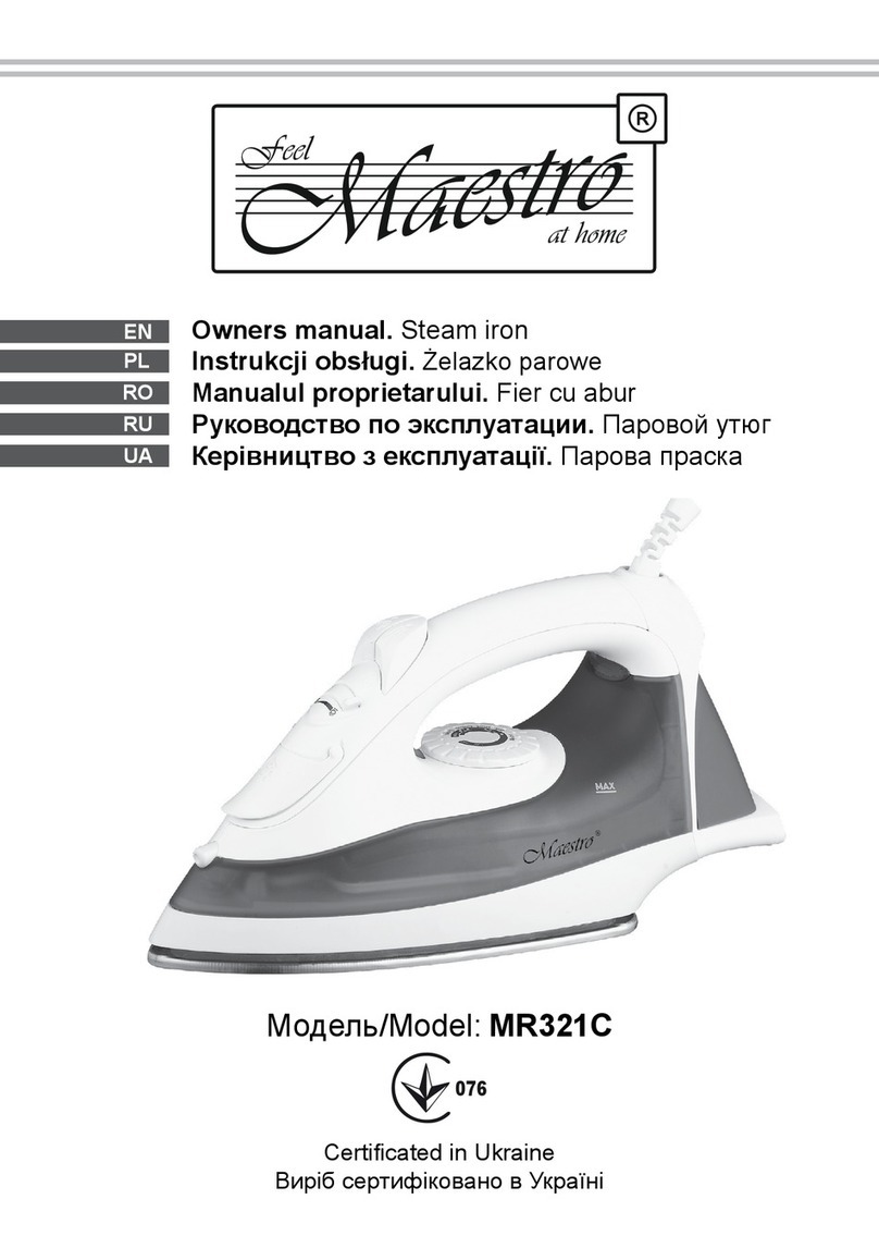 Maestro MR321C owner's manual