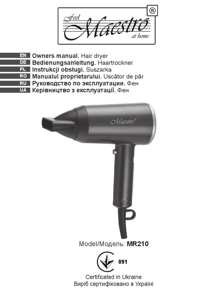 Maestro MR210 User manual