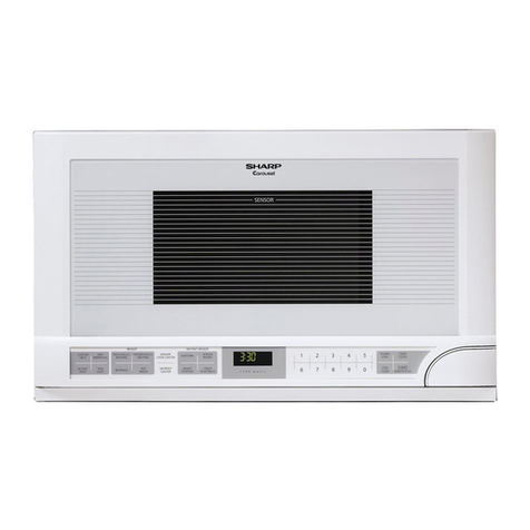Sharp Carousel R-1211 User manual