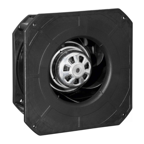 Ebmpapst K3G250-RE21-08 User manual