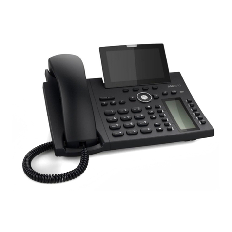 Snom D385 User manual