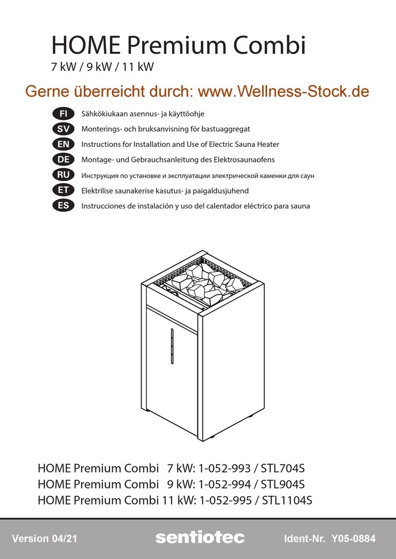 Sentiotec Home Premium Combi STL704S instructions
