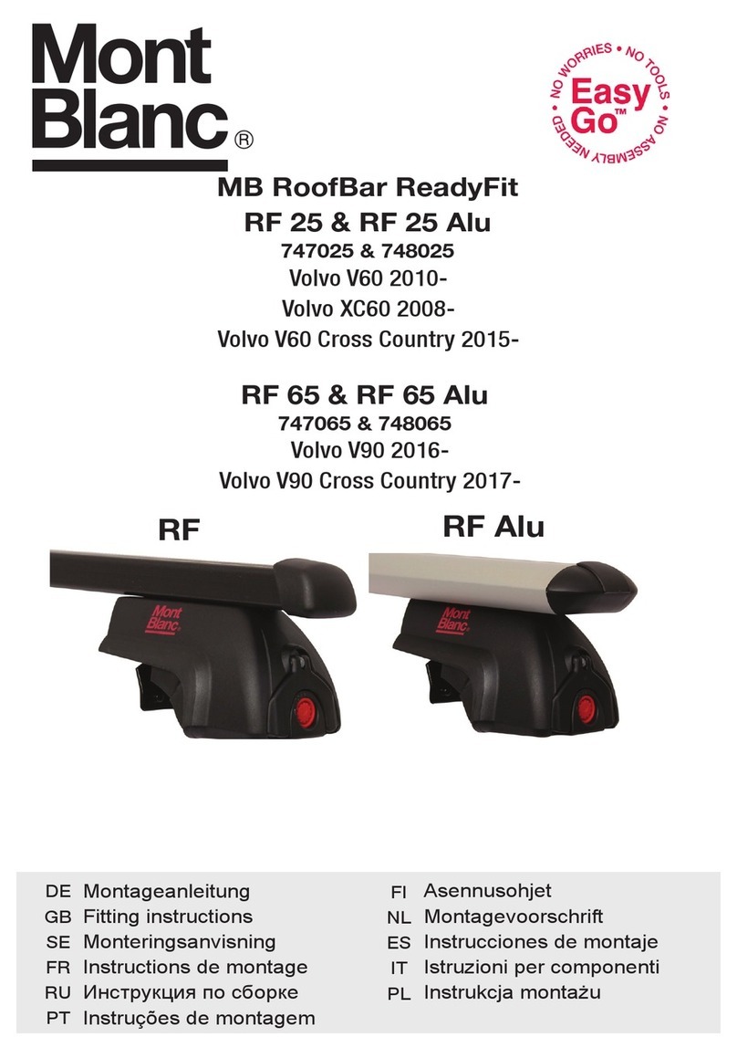 Mont Blanc RF 65 Fitting instructions