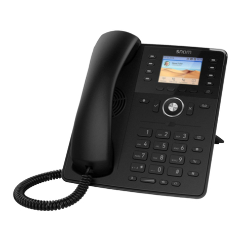 Snom D735 user manual