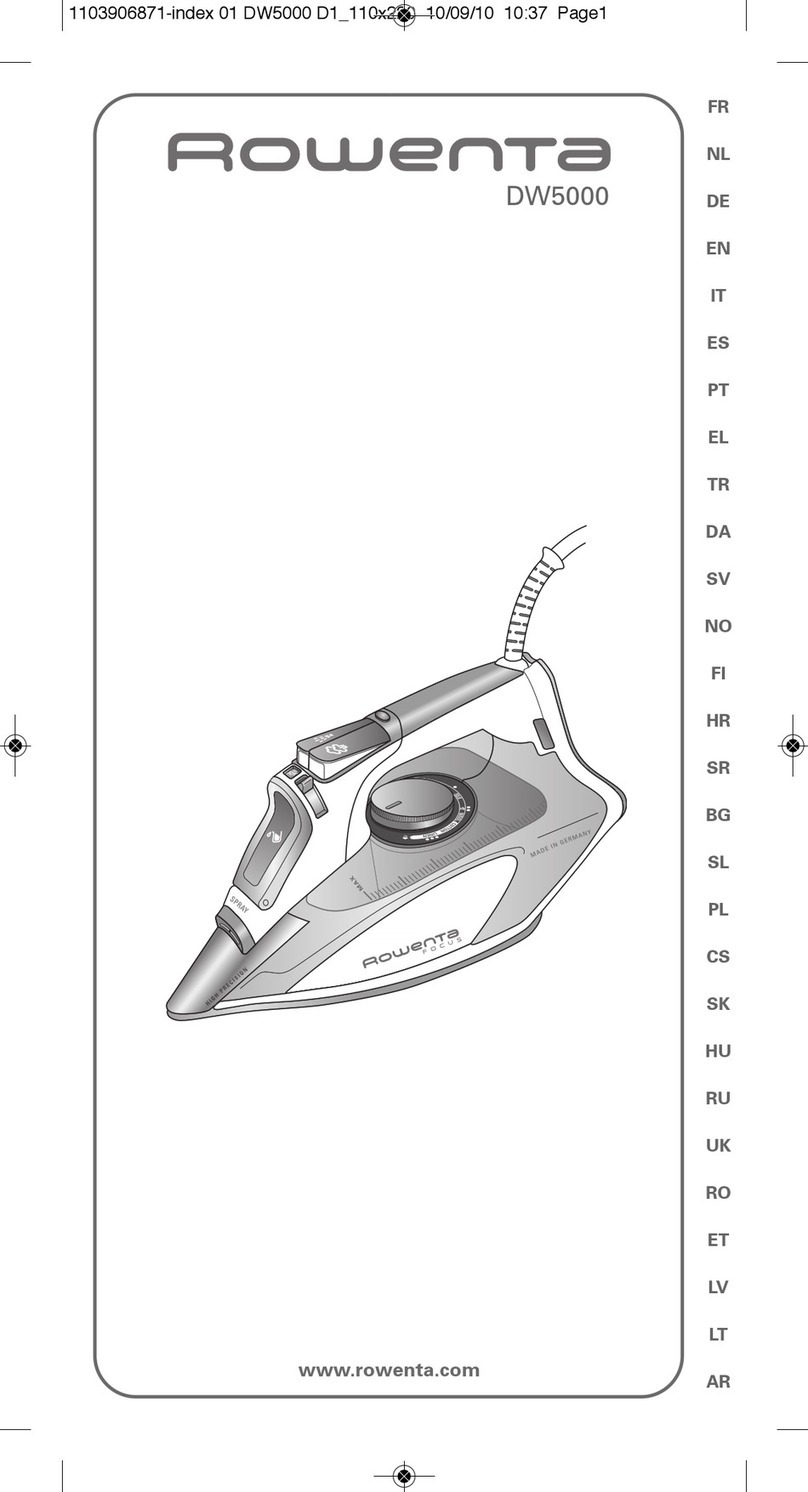 Rowenta DW5120 User manual