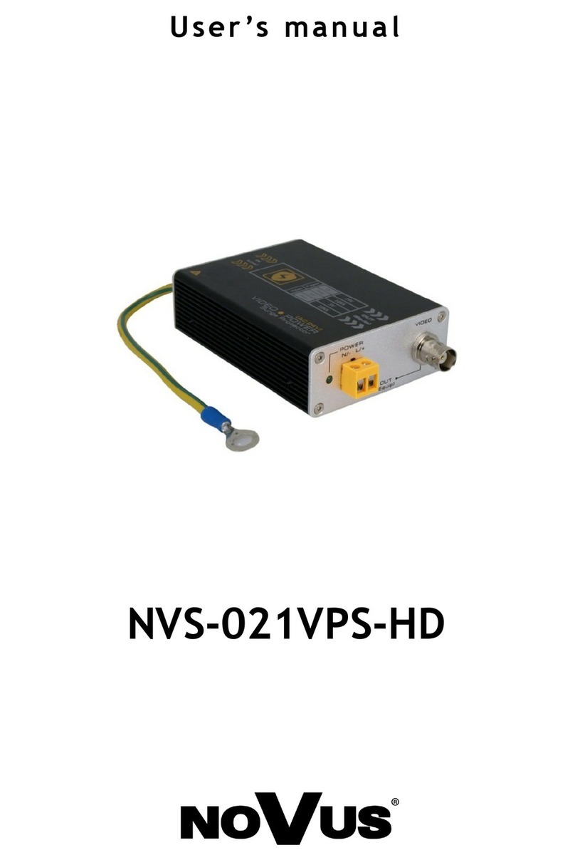 Novus NVS-021VPS-HD user manual