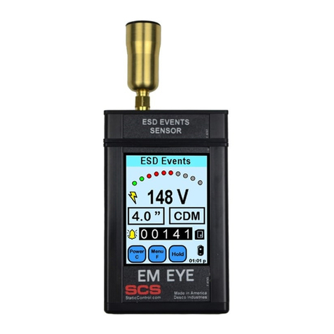 SCS CTS001 Installation and operating instructions