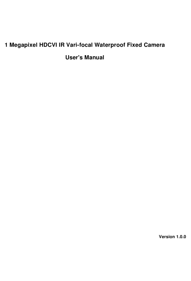 Dahua HAC-HFW1100RP/N-VF User manual Dahua HAC-HFW1100RP/N-VF User manual