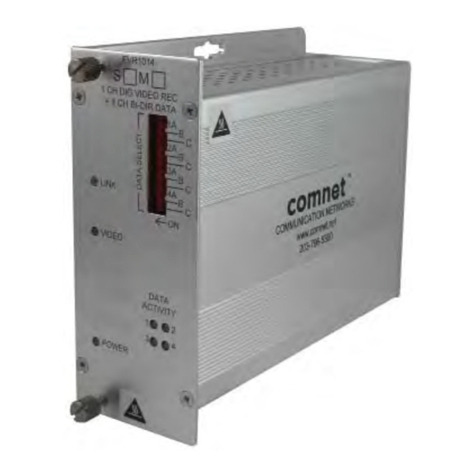 Comnet FVT1014 User manual