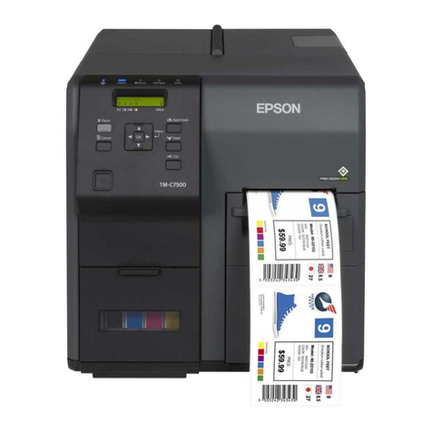 Epson ColorWorks C7500 User manual