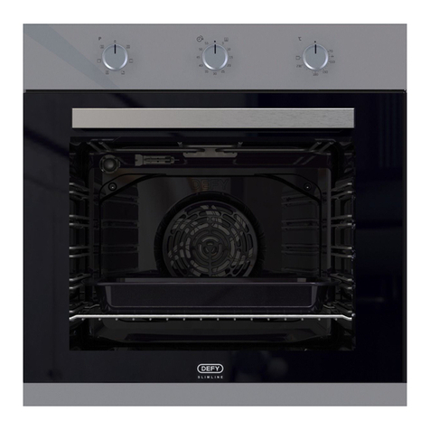 Defy DBO486E User manual