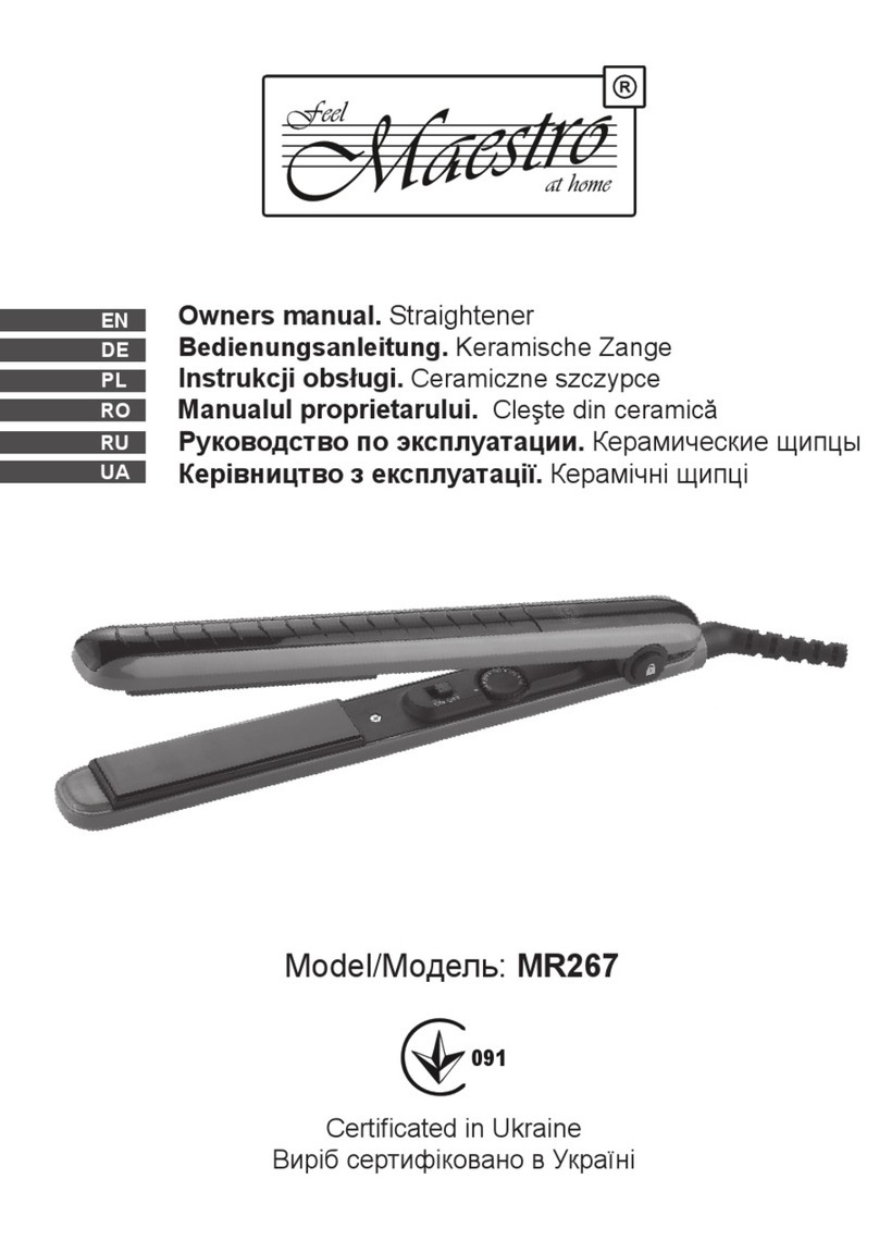 Maestro MR267 owner's manual