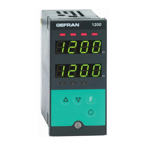 gefran 1200-RD00-00-0 Series User manual