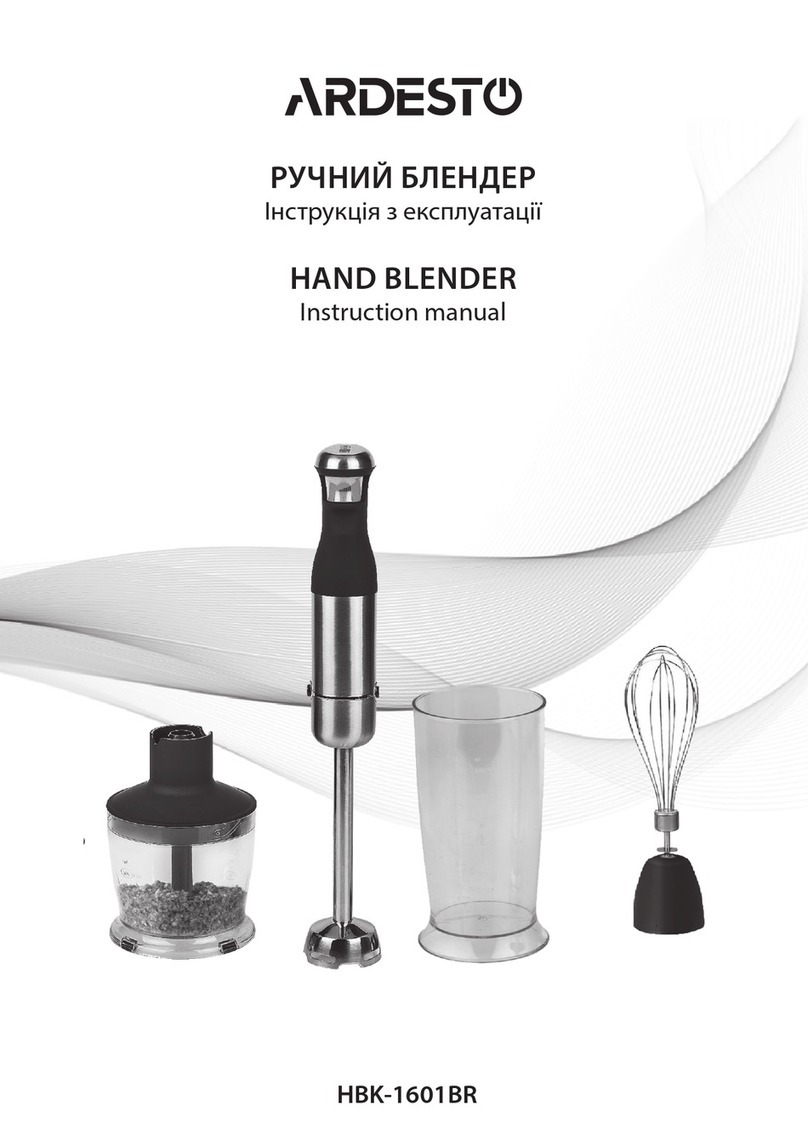 ARDESTO HBK-1601BR instruction manual