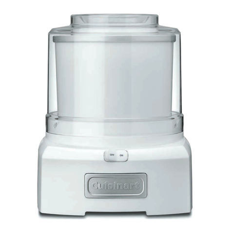 Cuisinart ICE21P1 Service manual