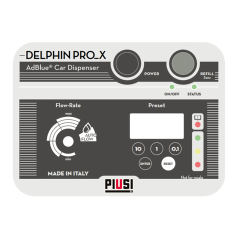 Piusi DELPHIN PRO X User manual