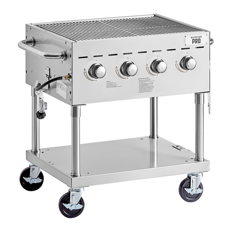 Backyard Pro 554LPG30 user manual