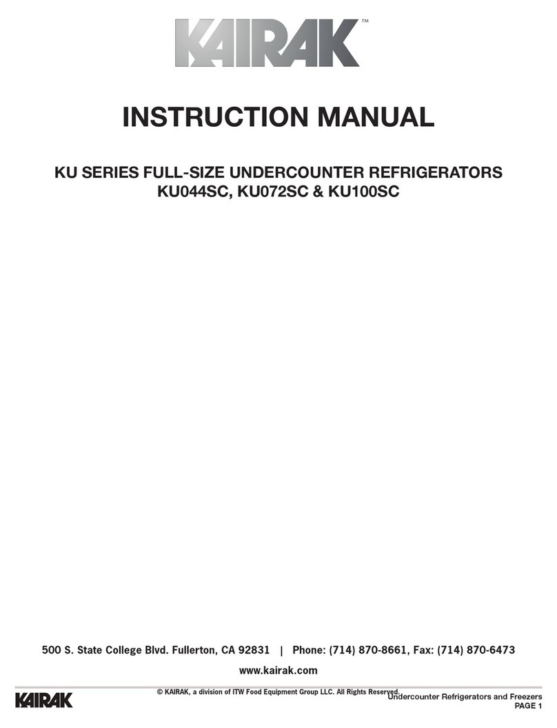 Kairak KU Series instruction manual