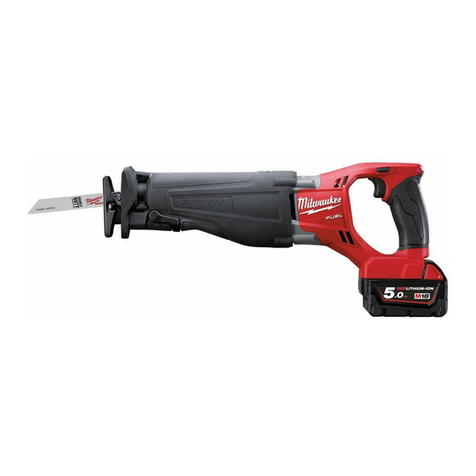 Milwaukee M18CSX-502X Original instructions