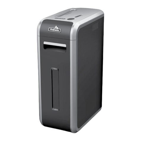 Fellowes DM 1200 CT quick start guide