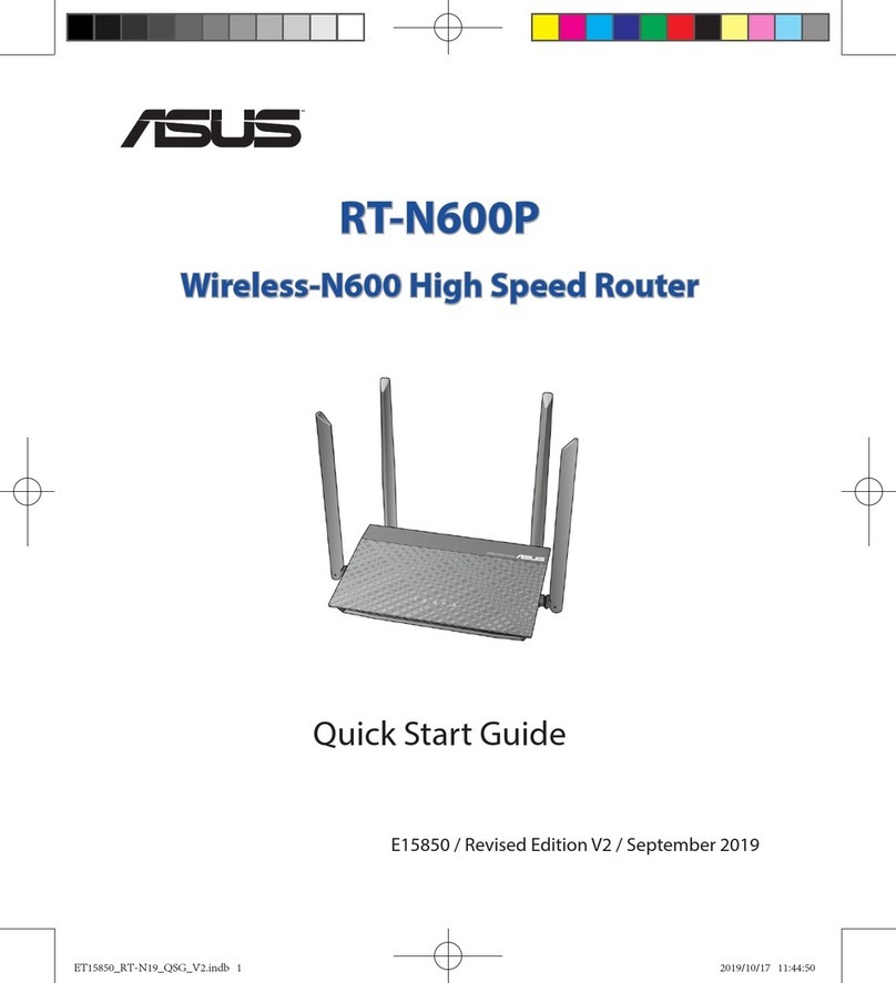 Asus RT-N600P User manual