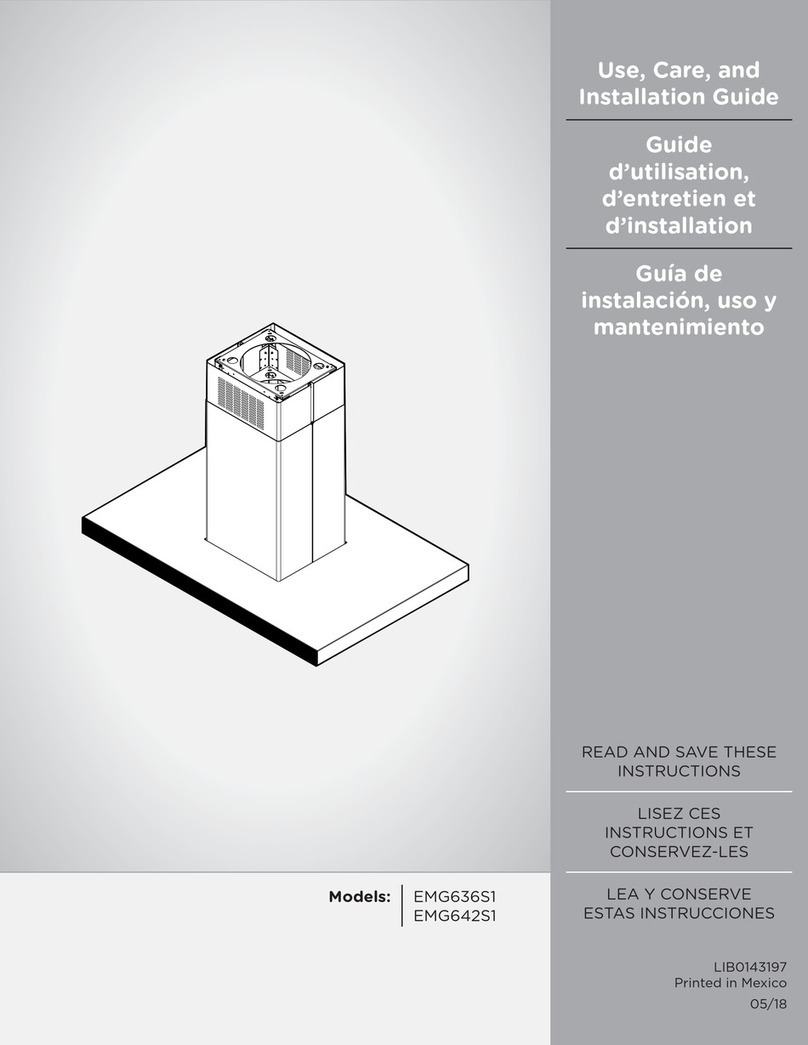 ELICA EMG642S1 Installation guide