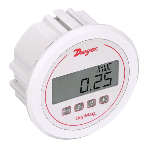 Dwyer Instruments DigiMag DM-1112 User manual Dwyer Instruments DigiMag DM-1112 User manual