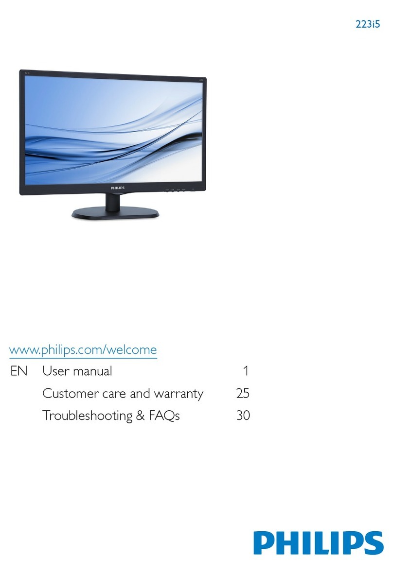 Philips 223i5 User manual