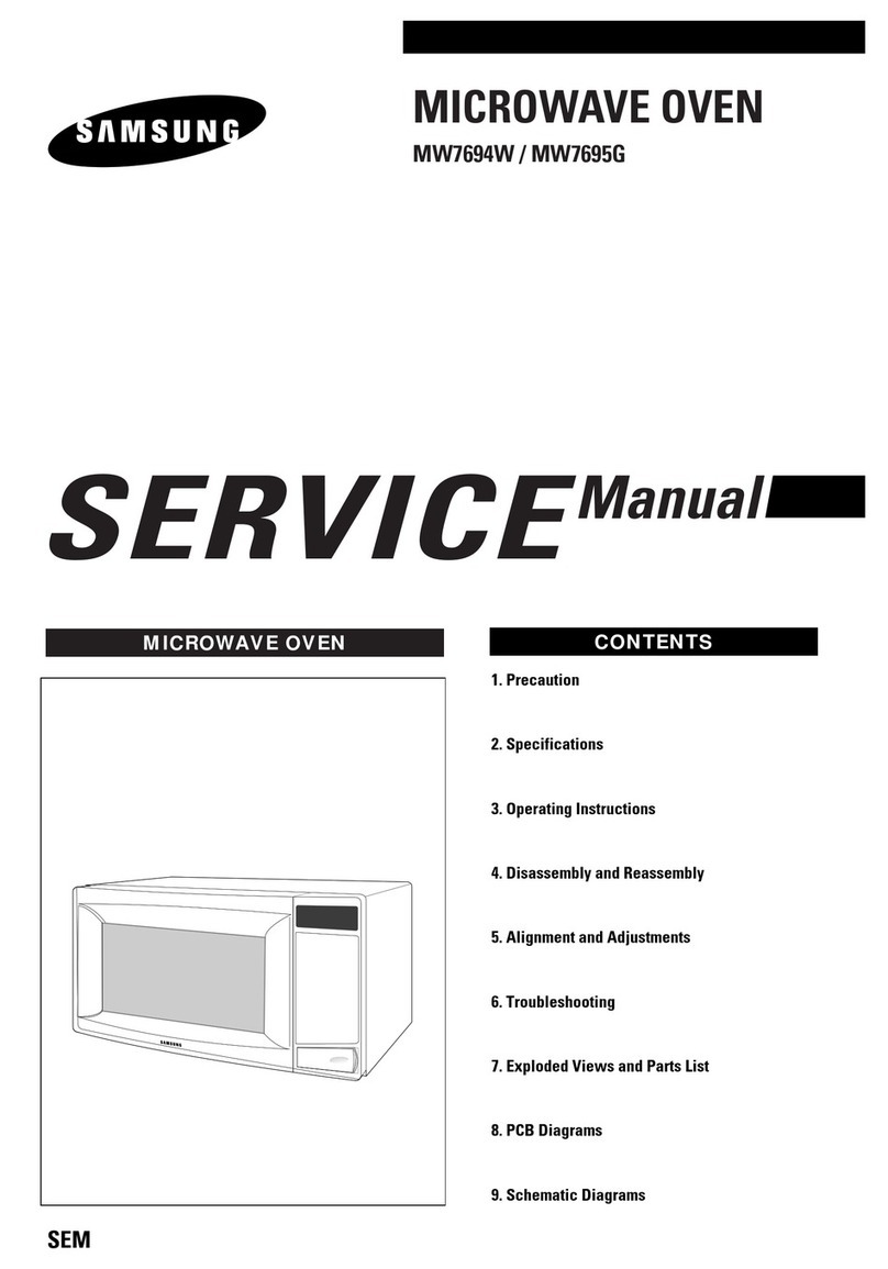 Samsung MW7694W User manual