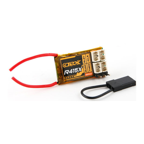 Hobby King ORANGE R415X User manual