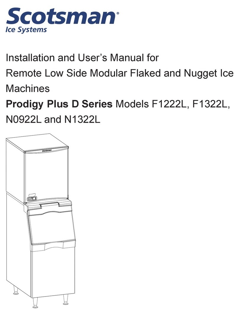 Scotsman F1322L User manual