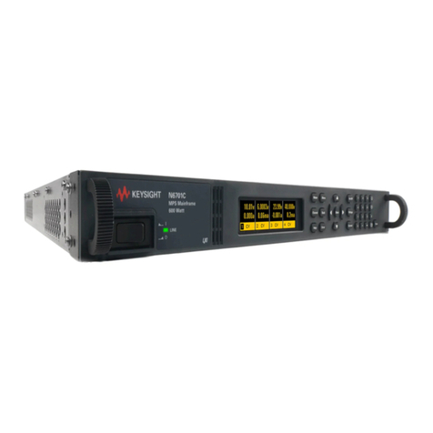 Keysight Technologies N6700C Series User manual Keysight Technologies N6700C Series User manual
