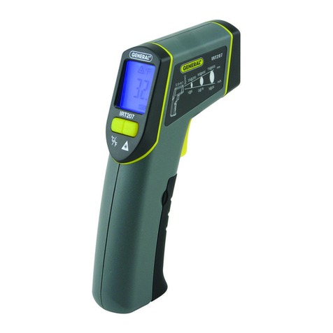 General tools Heat Seeker IRT207 quick start guide