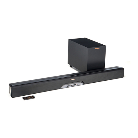 Klipsch 1063242 User manual