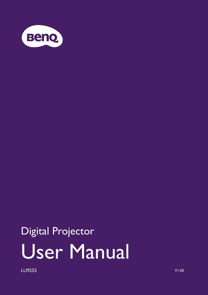 BenQ LU9255 User manual