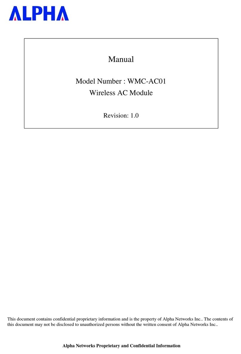 ADTRAN WMC-AC01 manual