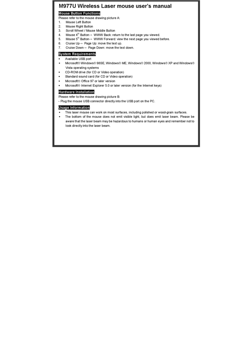 Emprex M977U User manual